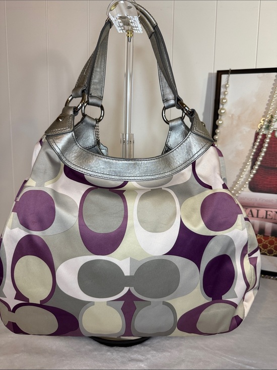 Coach Op Art Glam Tote/Hobo D1120-F17135